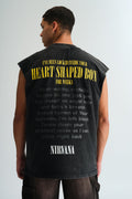 Black Nirvana Oversized Tank